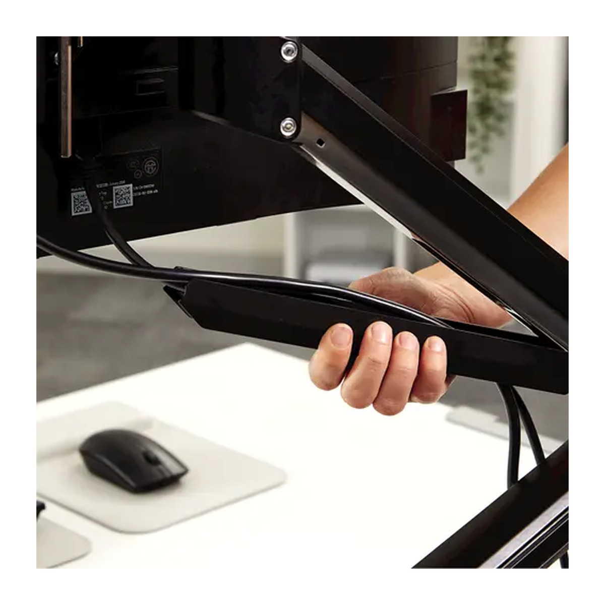 Fellowes Doppel Monitorarm TALLO MODULAR 2FMS