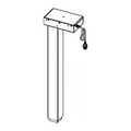 Hubsäule Steelforce Pro 300 einstufig