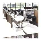 Fellowes Doppel Monitorarm TALLO MODULAR 2FMS